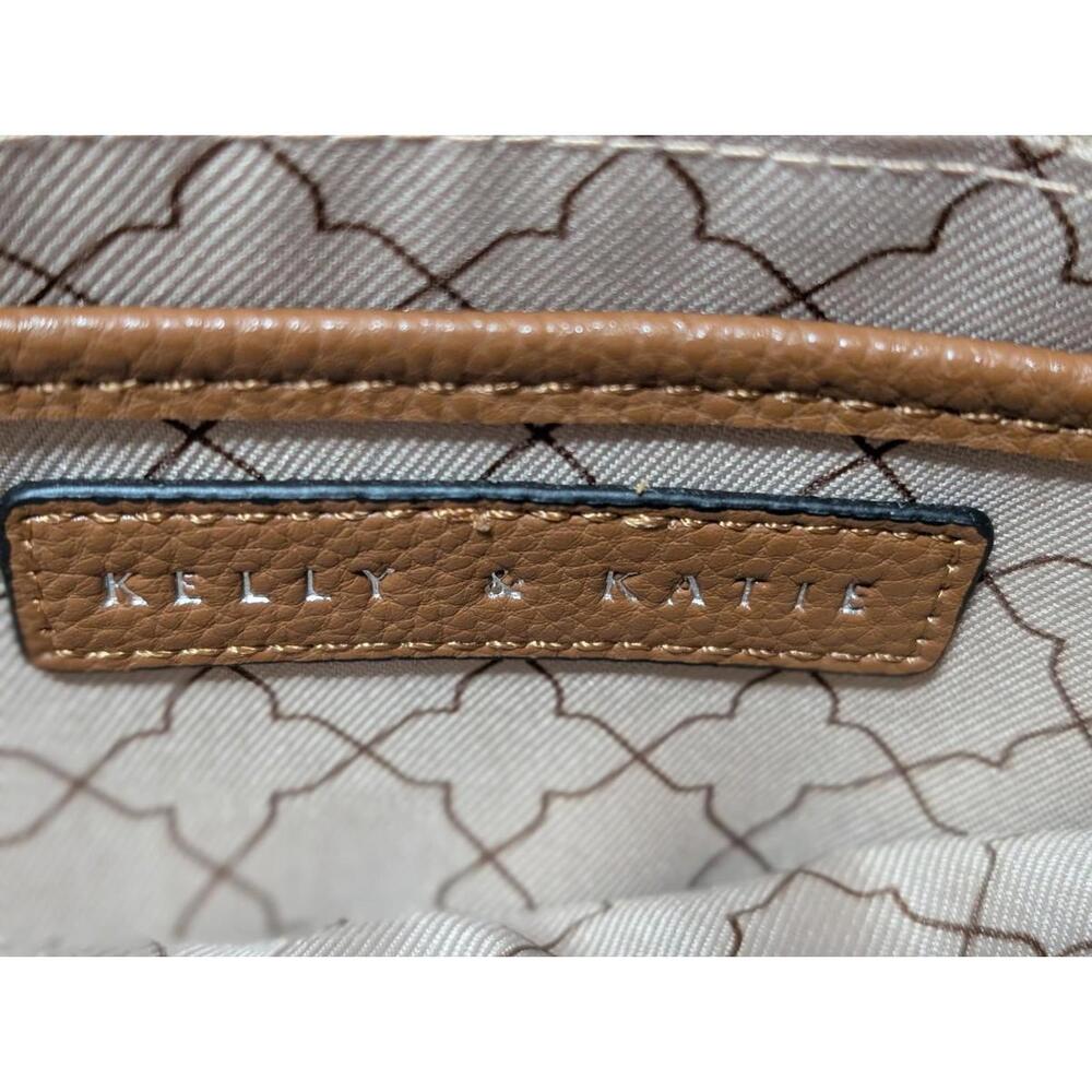 Kelly & Katie Brown Backpack Bag With Adjustable Strap See Descrip. AS IS - Picture 4 of 6